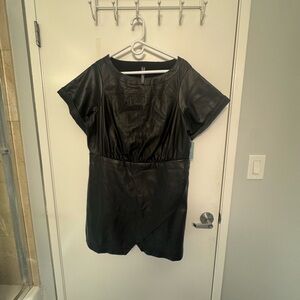 Chic Black Dress - Plus Size Anthropologie